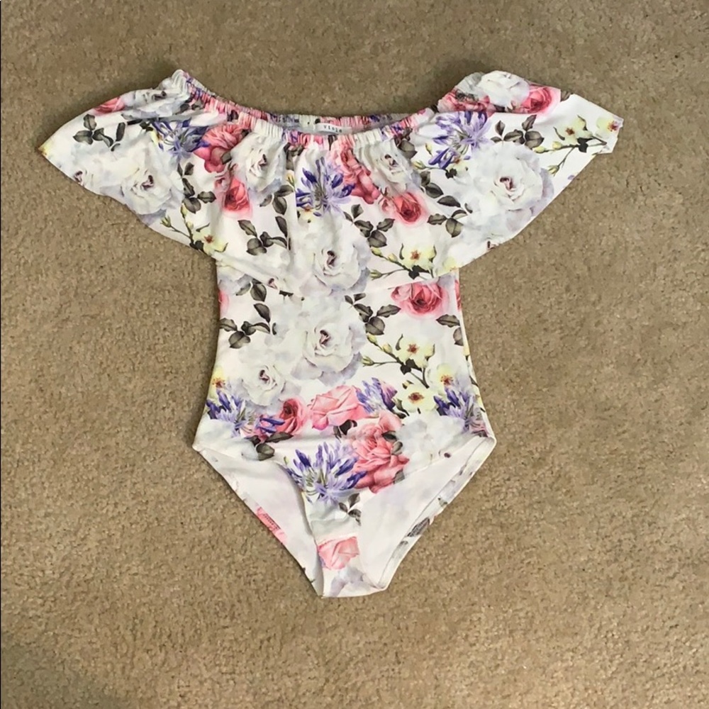 Floral bodysuit